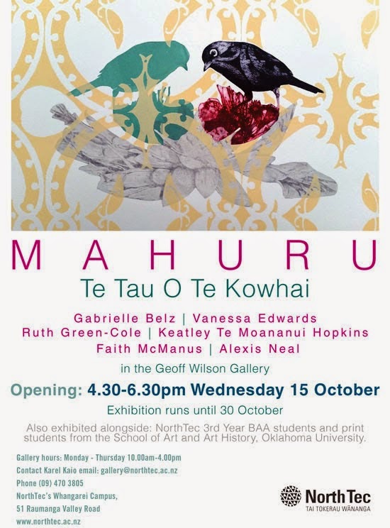 New Zealand Printmakers Mahuru, 1530Oct, Whangarei