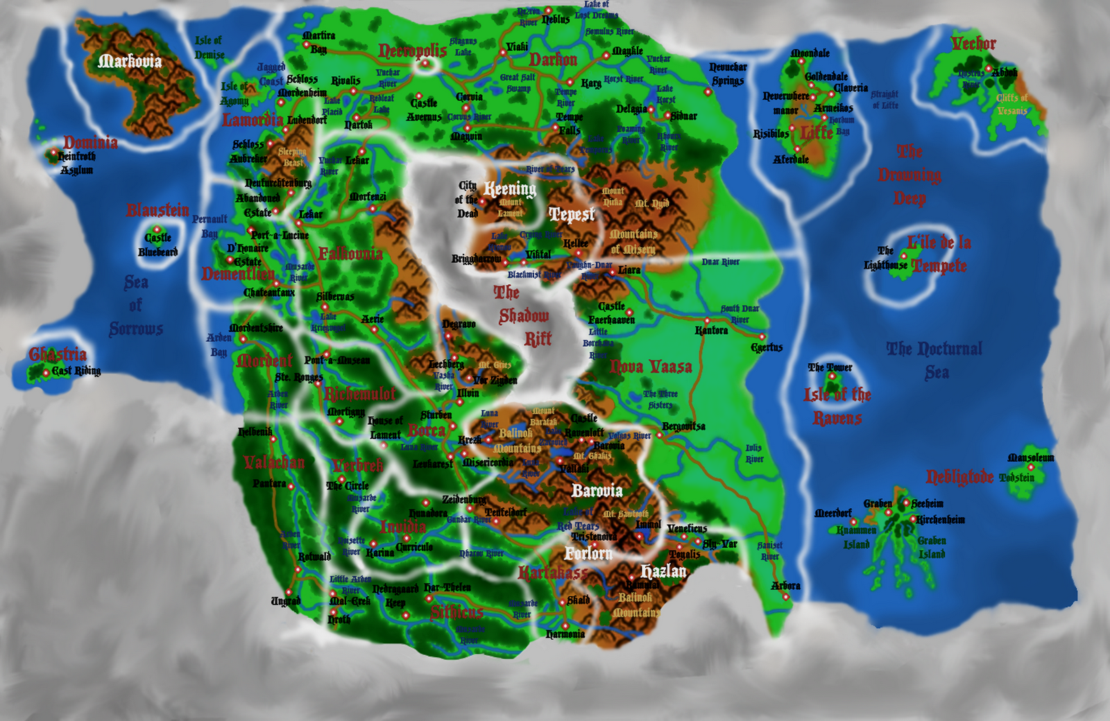 castle ravenloft 3d map