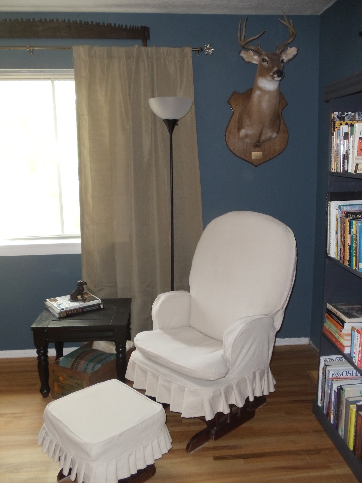 SimpleVintageStyle Rocking Chair Slipcover Reveal