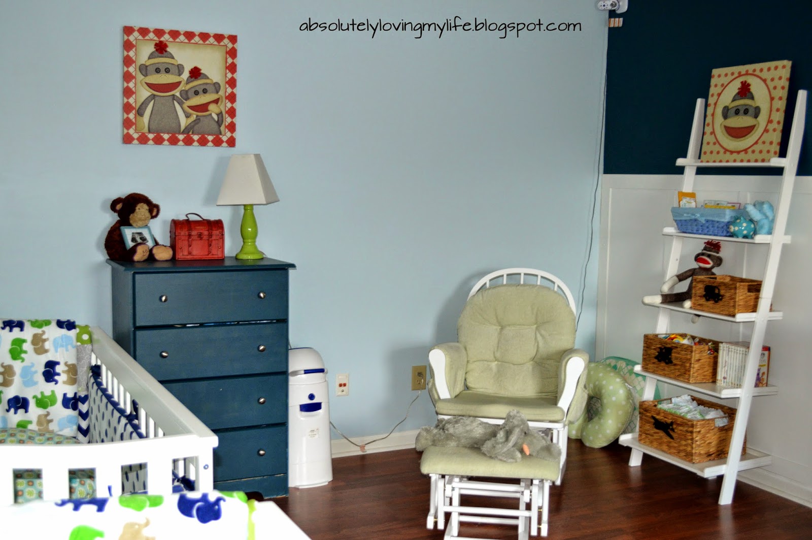 Loving Life Upcycled Nursery Dresser