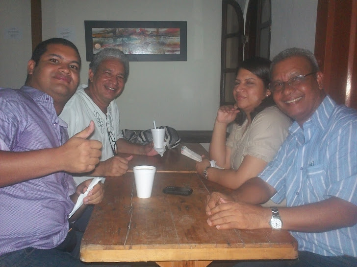 Angel Almendrales, Mariniano Acosta, Beatriz y Hugo Eliecer