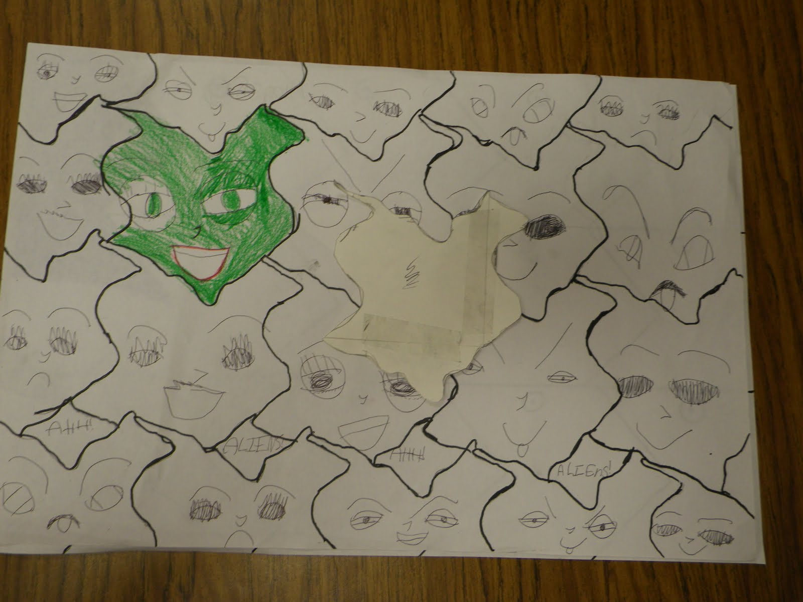 Tales of Frogs and Cupcakes Monday Math Blog Hop Tessellations