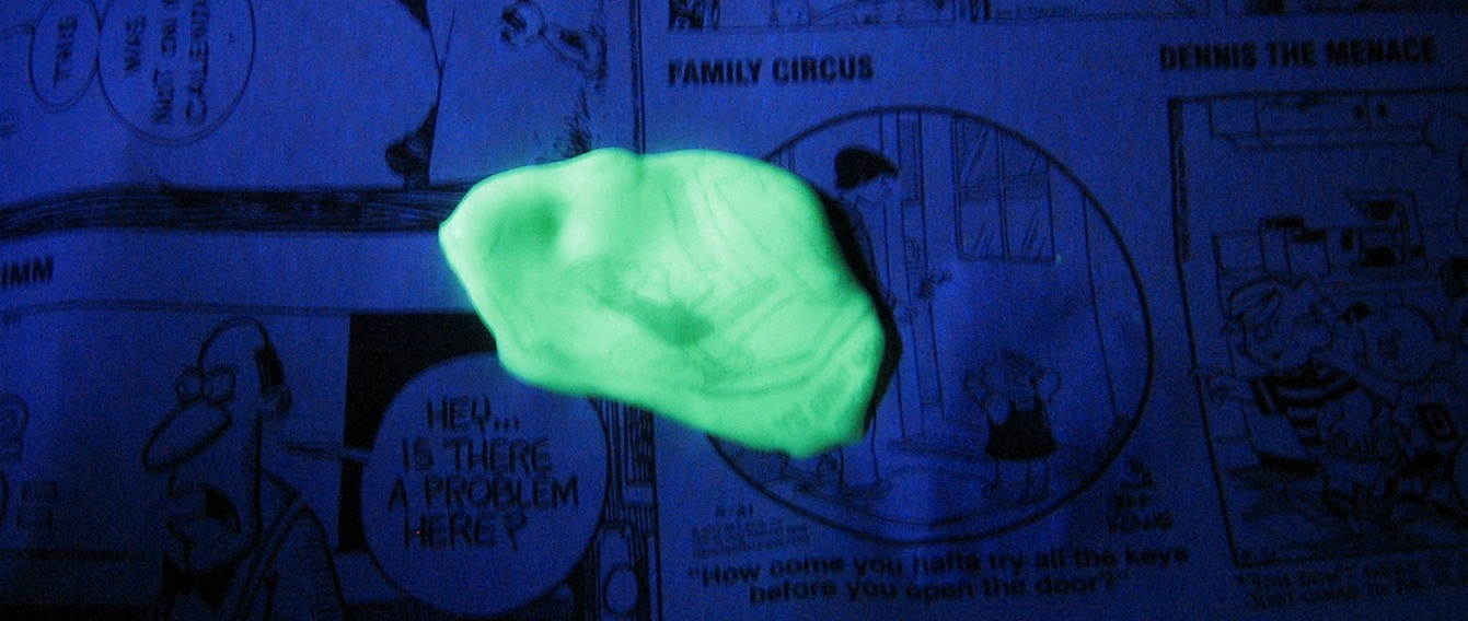 Almost Unschoolers GlowintheDark "Silly" Putty Upping the Polymer Fun