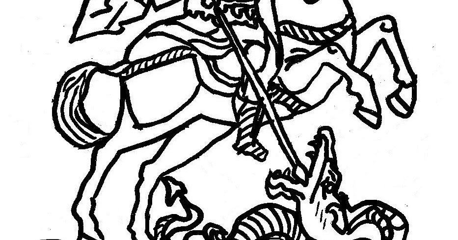 Orthodox Christian Education: St George Skit & Coloring Page
