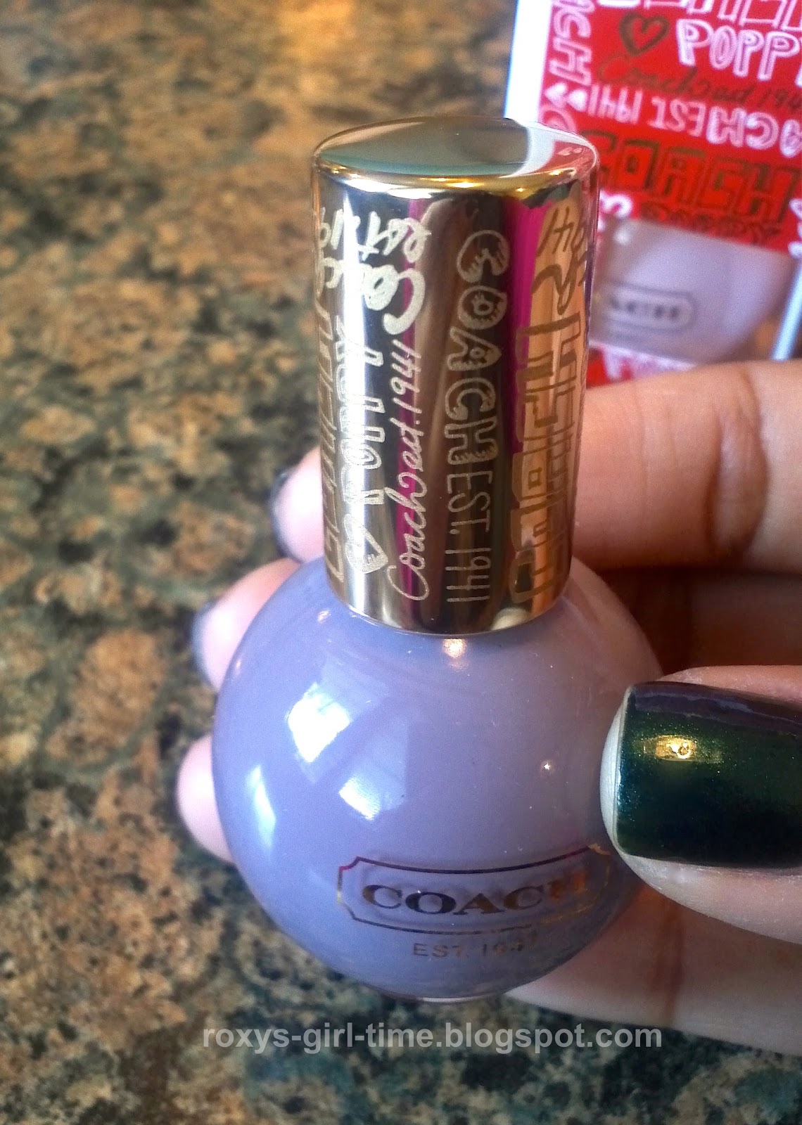 Roxy's Girl Time NOTD Coach Poppy Nail Polish Set