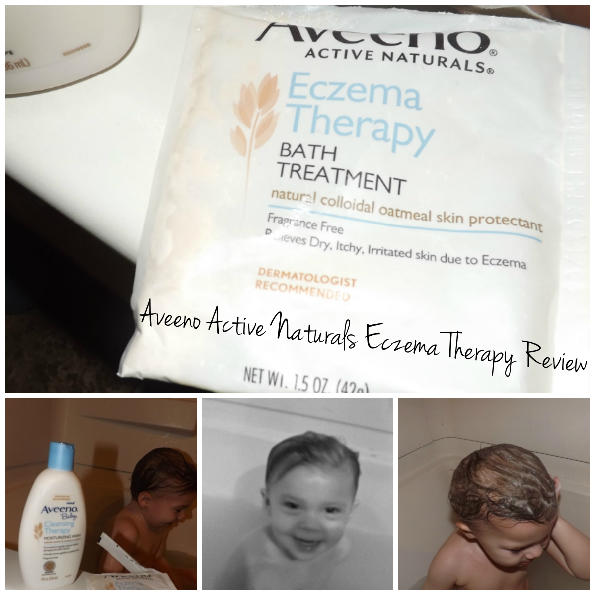 Life According To GreenVics Aveeno Baby Eczema Therapy Bath Treatment