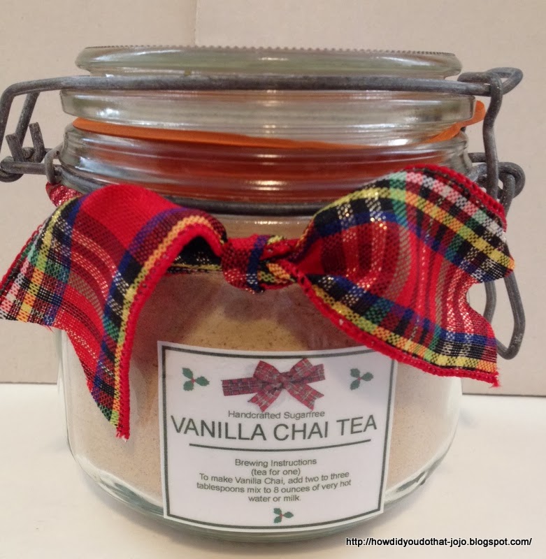 How'd You Do That? SUGAR FREE VANILLA CHAI TEA