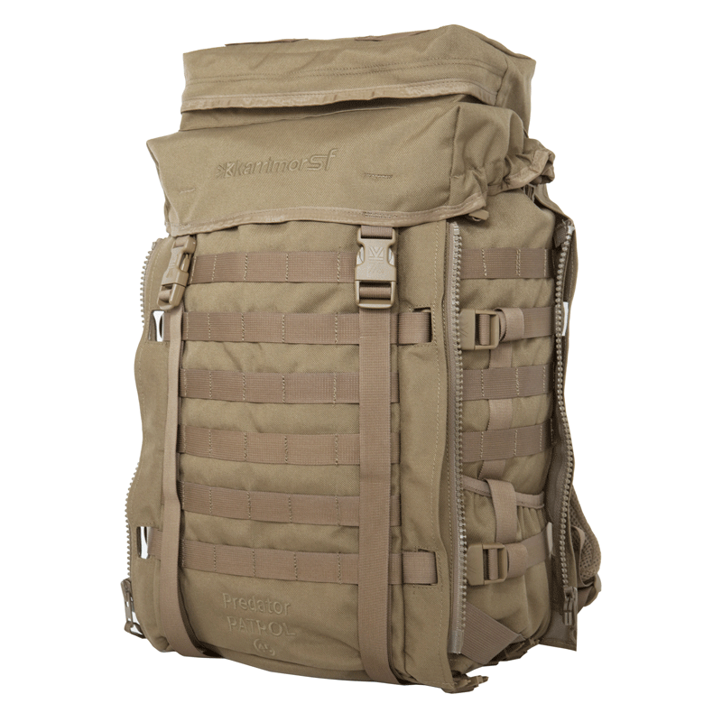 militär utrustning Karrimor SF Predator PATROL 45 liter ryggsäck