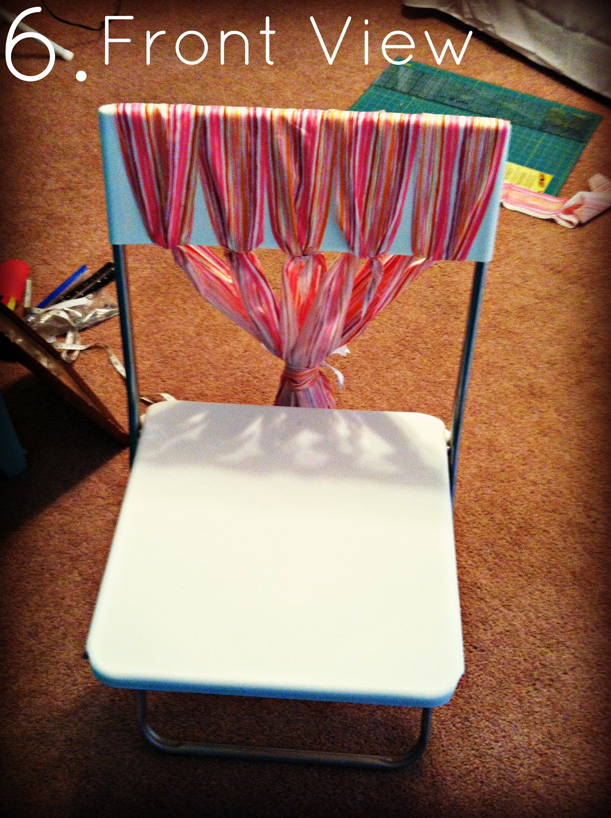 Britty's Bargains DIY Chair Cover