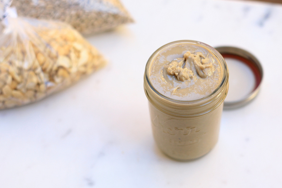 Homemade cashew/sunflower seed butter recipe / Create / Enjoy