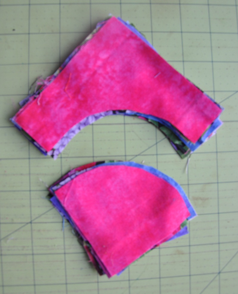 The Quilt and Needle Blog Curved seams