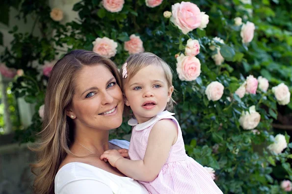 Princess Madeleine of Sweden, Chris O’Neill, Princess Leonore of Sweden and Prince Nicolas