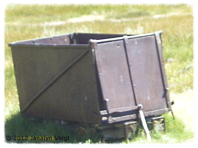 Mining Cart at Bodie, California