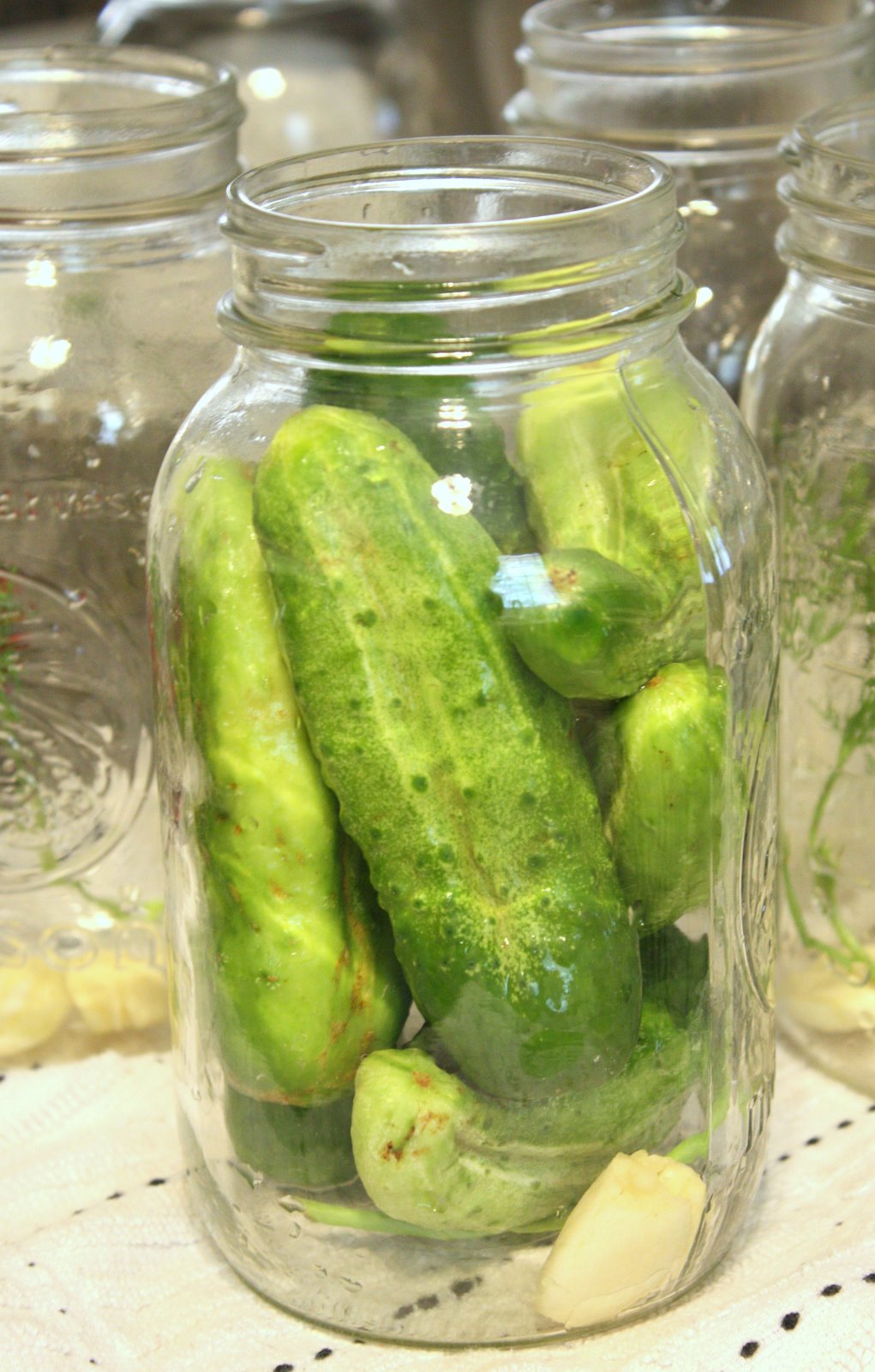 it's just Laine Preserving the Harvest Homemade ClaussenStyle Pickles