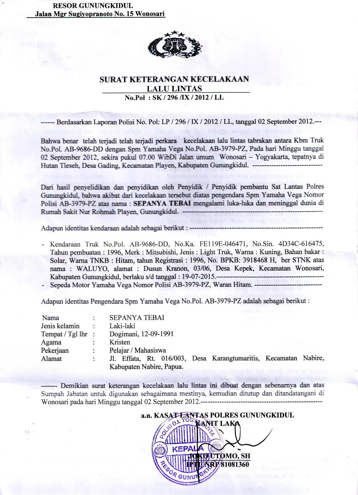 Oktober 2012 | PENA dan GORESAN JIWA