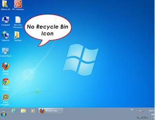 HowTo Remove Recycle Bin from Desktop
