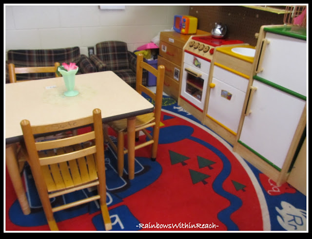 Preschool Pretend Center for Playing House at School photo of: Preschool Pretend Center for Playing House at School