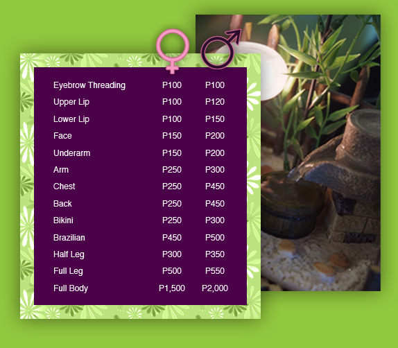 Dazzling me! LAY BARE WAXING SALON