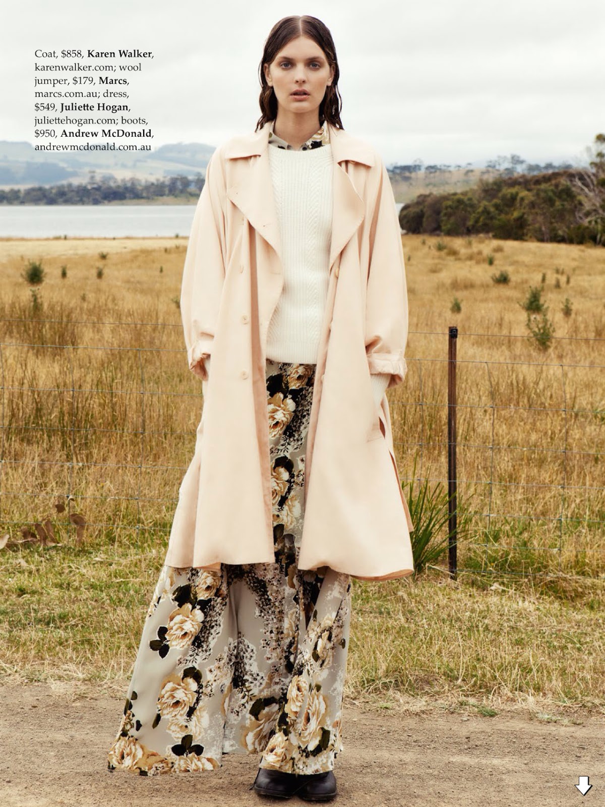 country strong: gertrud hegelund by stefania paparelli for elle