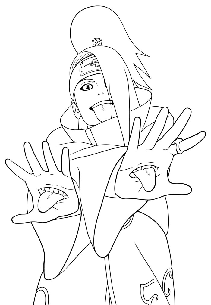 my picture: Naruto Coloring pages