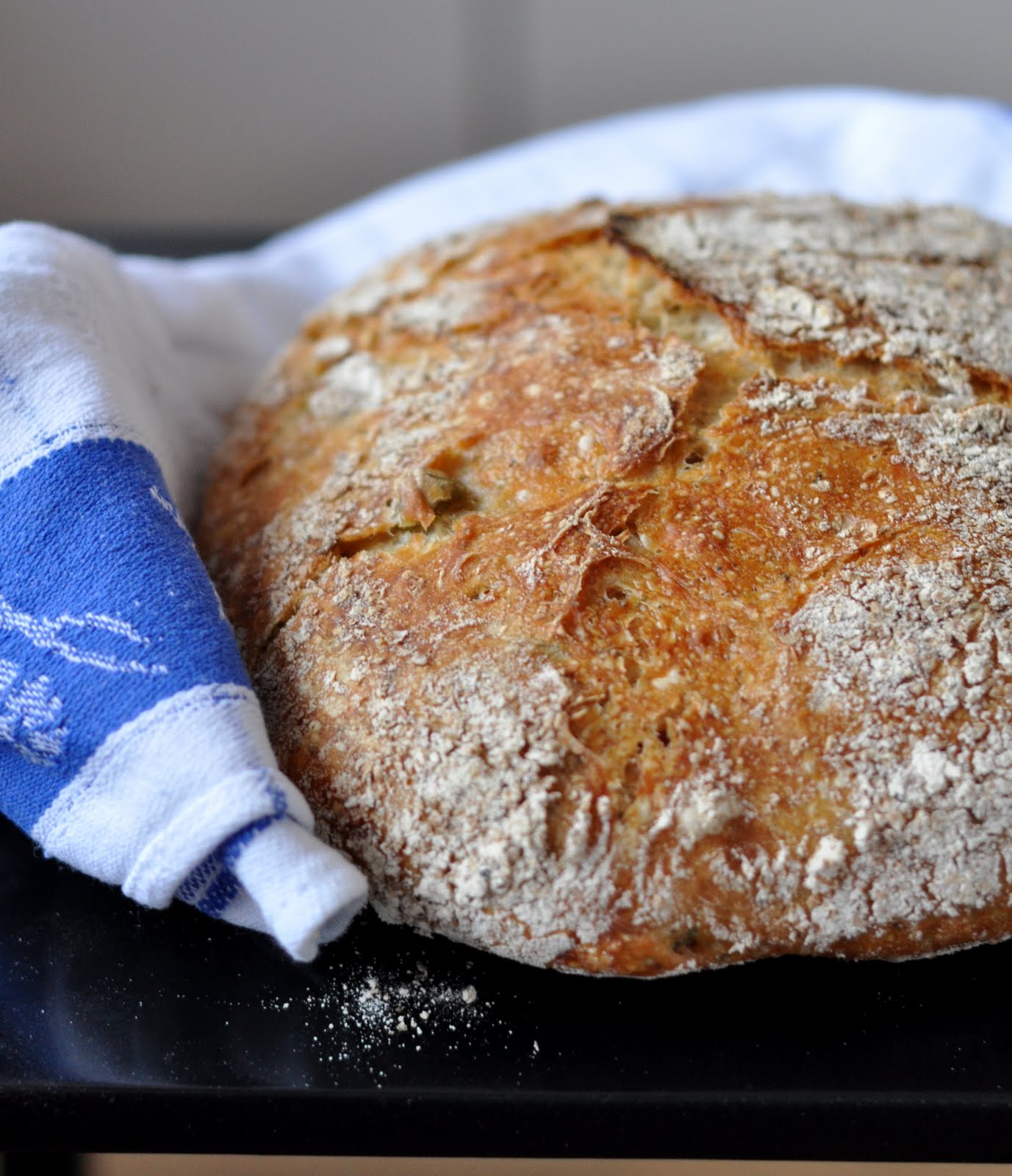 agata's kitchen Delicious bread with crispy crust