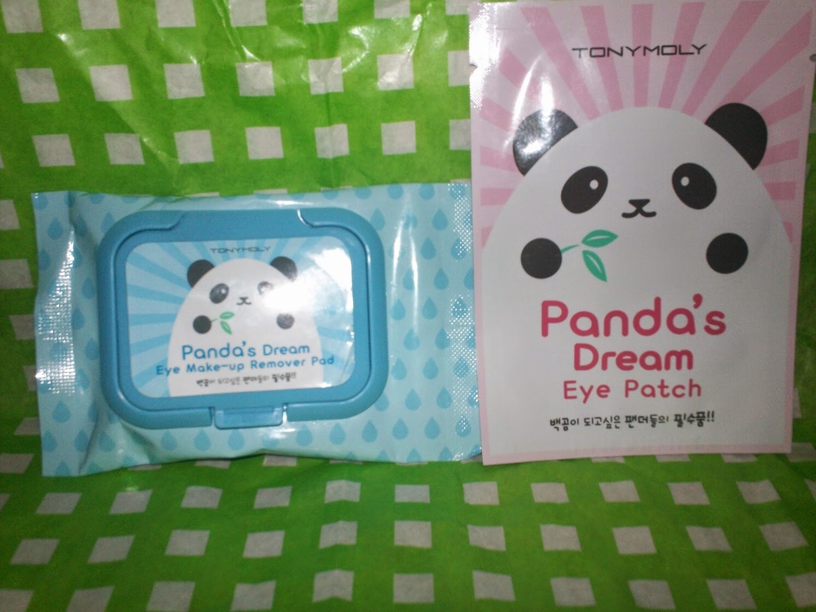 Sweet Asian Style♥ •TONYMOLY• Pandas's Dream Eye Makeup Remover Pad review