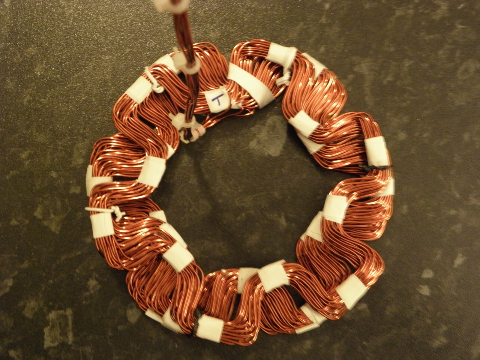 where eagles fear to perch Homemade Axial Flux Generator Part 2