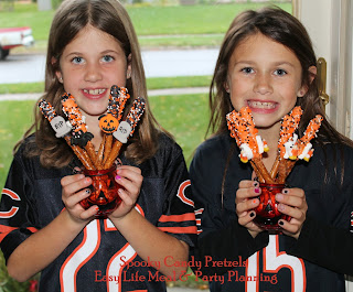 Spooky Candy Pretzels - Easy Life meal & Party Planning
