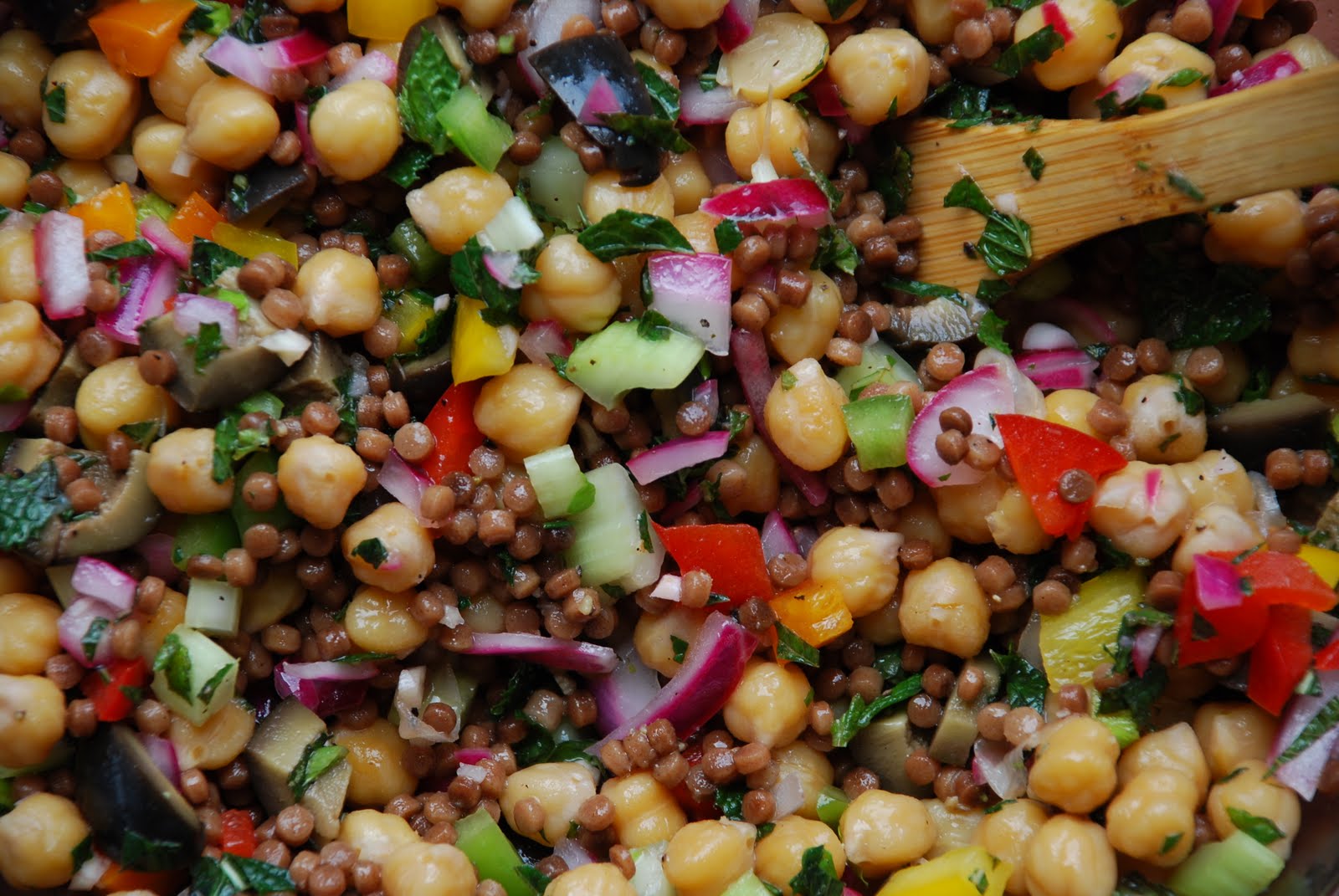 Kitchens Are Monkey Business Couscous And Garbanzo Bean Salad With