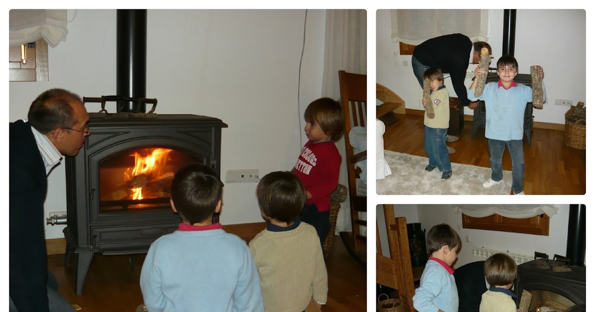 tres enanitos: la chimenea