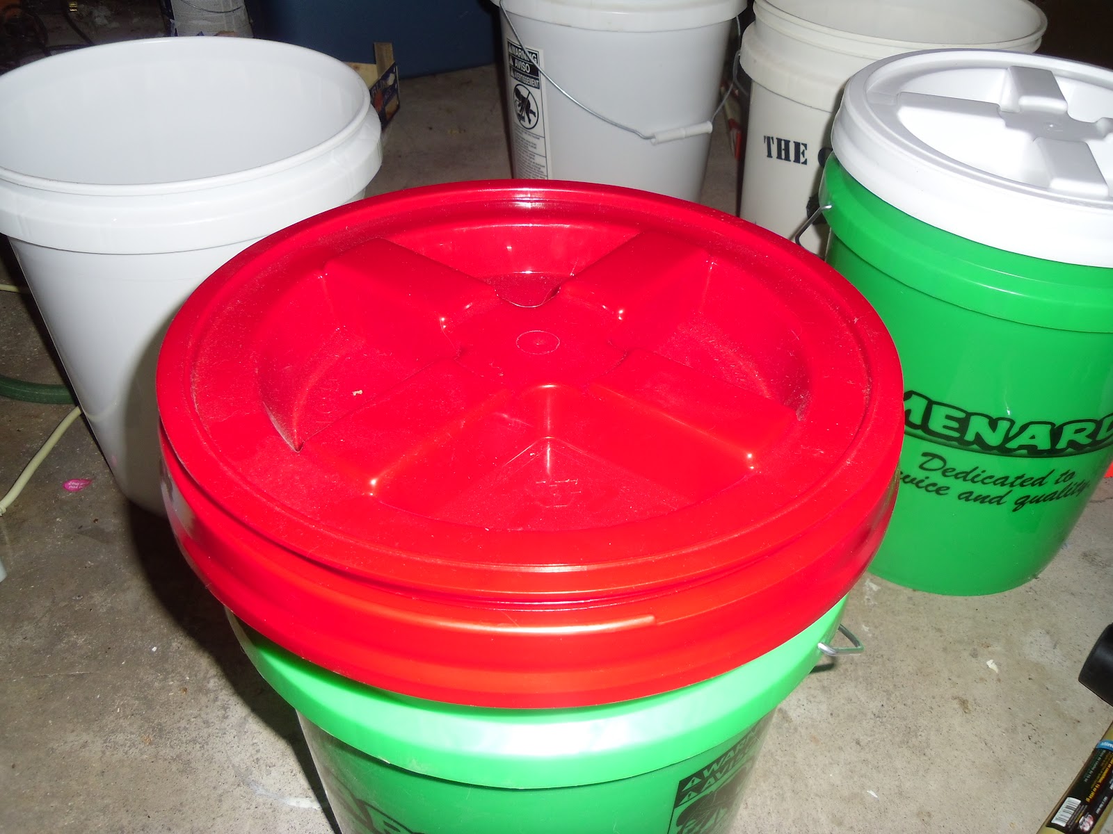 Living Life in Rural Iowa Food Storage Bucket Style