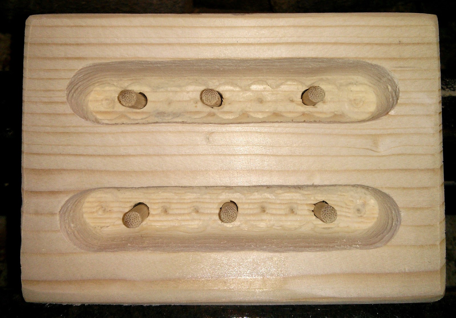 The Shed And Beyond Homemade moulds for wax blocks...