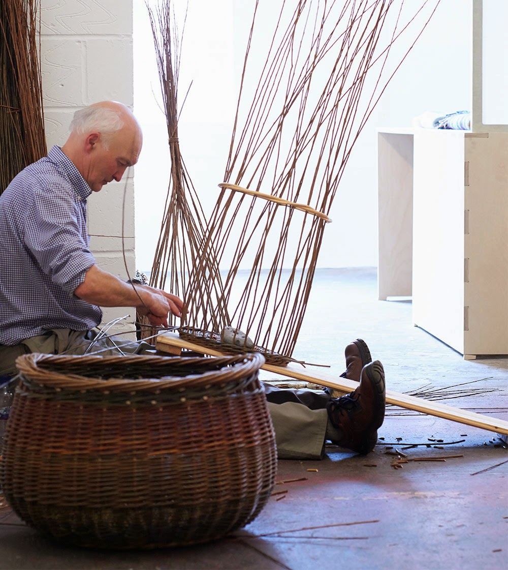 Contemporary Basketry In Progress
