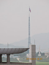 World's Tallest Flagpole?  North Korean entry into arms race for world's highest flagpole, DMZ