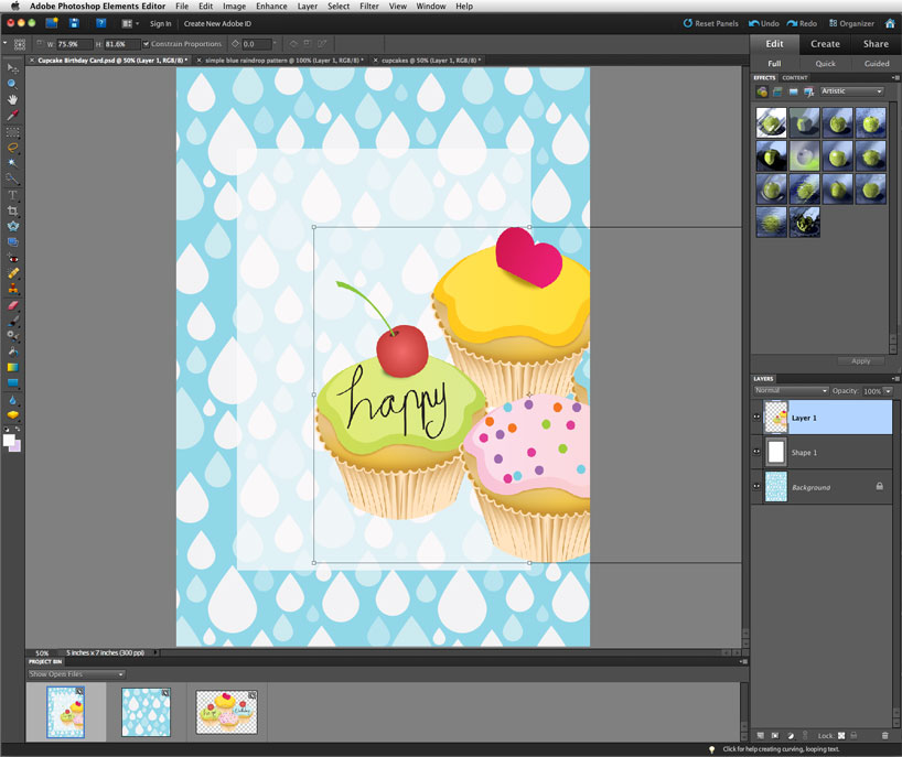 lauren likes to draw tutorial make your own invites with photoshop