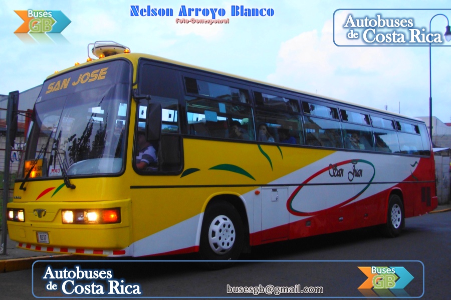 Autobuses de Costa Rica Autobuses Costa Rica San Juan Sur