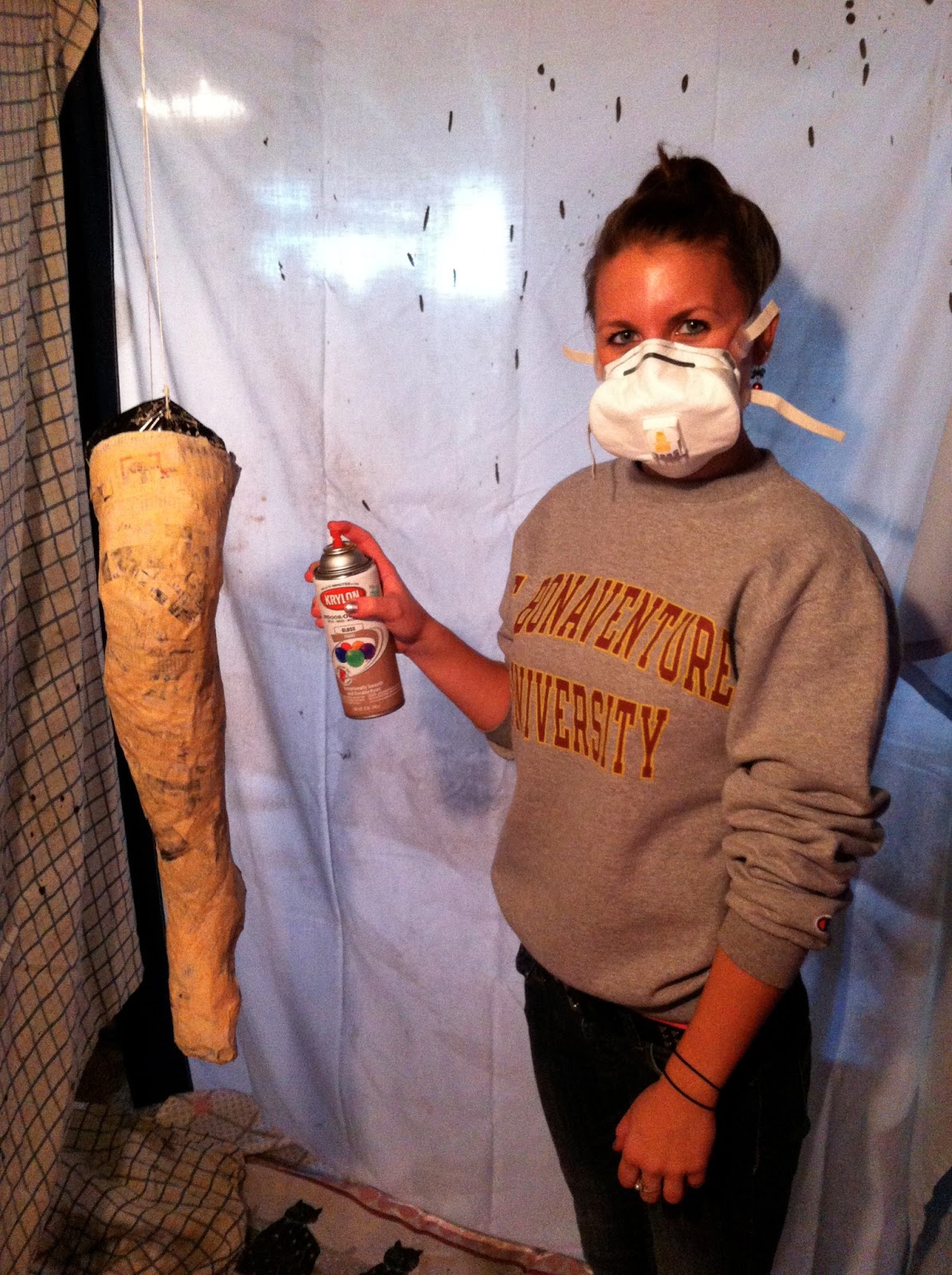 life makes me ) DIY Leg Lamp from A Christmas Story