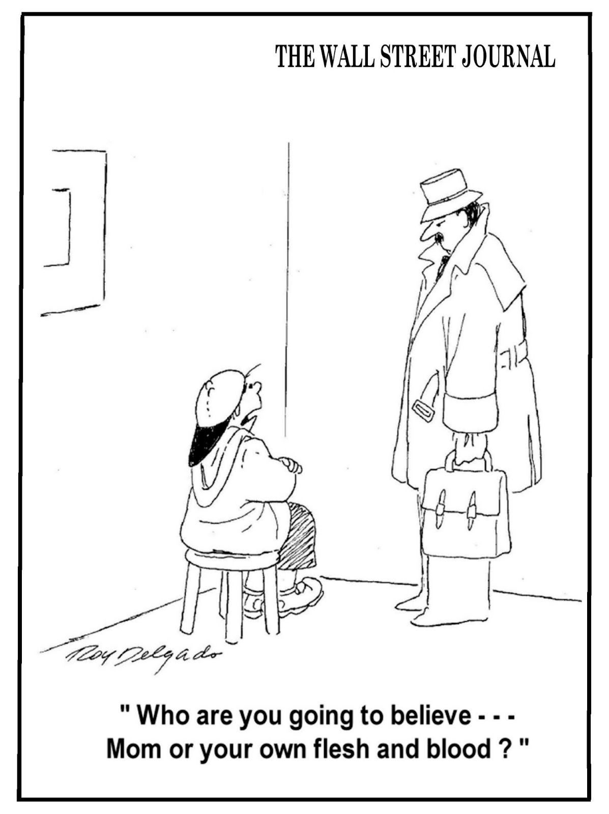 Plum Loco Roy Delgado Wall Street Journal cartoon Roy Delgado