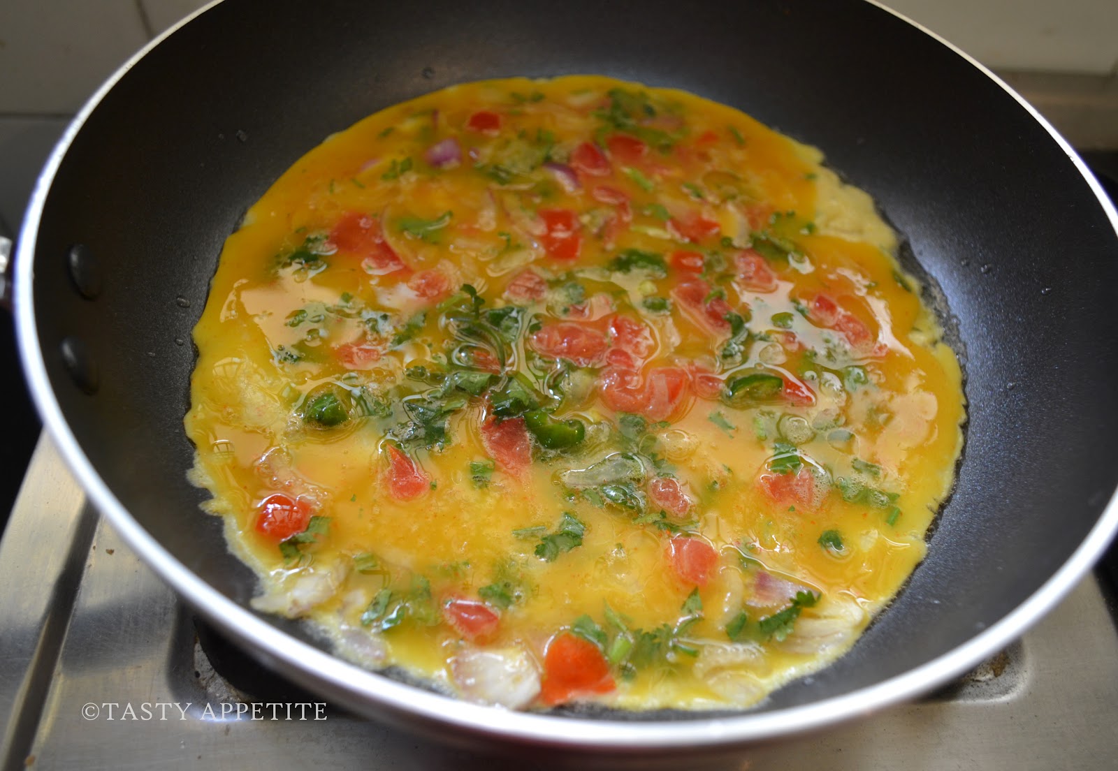 Bread Omelet / Healthy Breakfast Menu / step by step