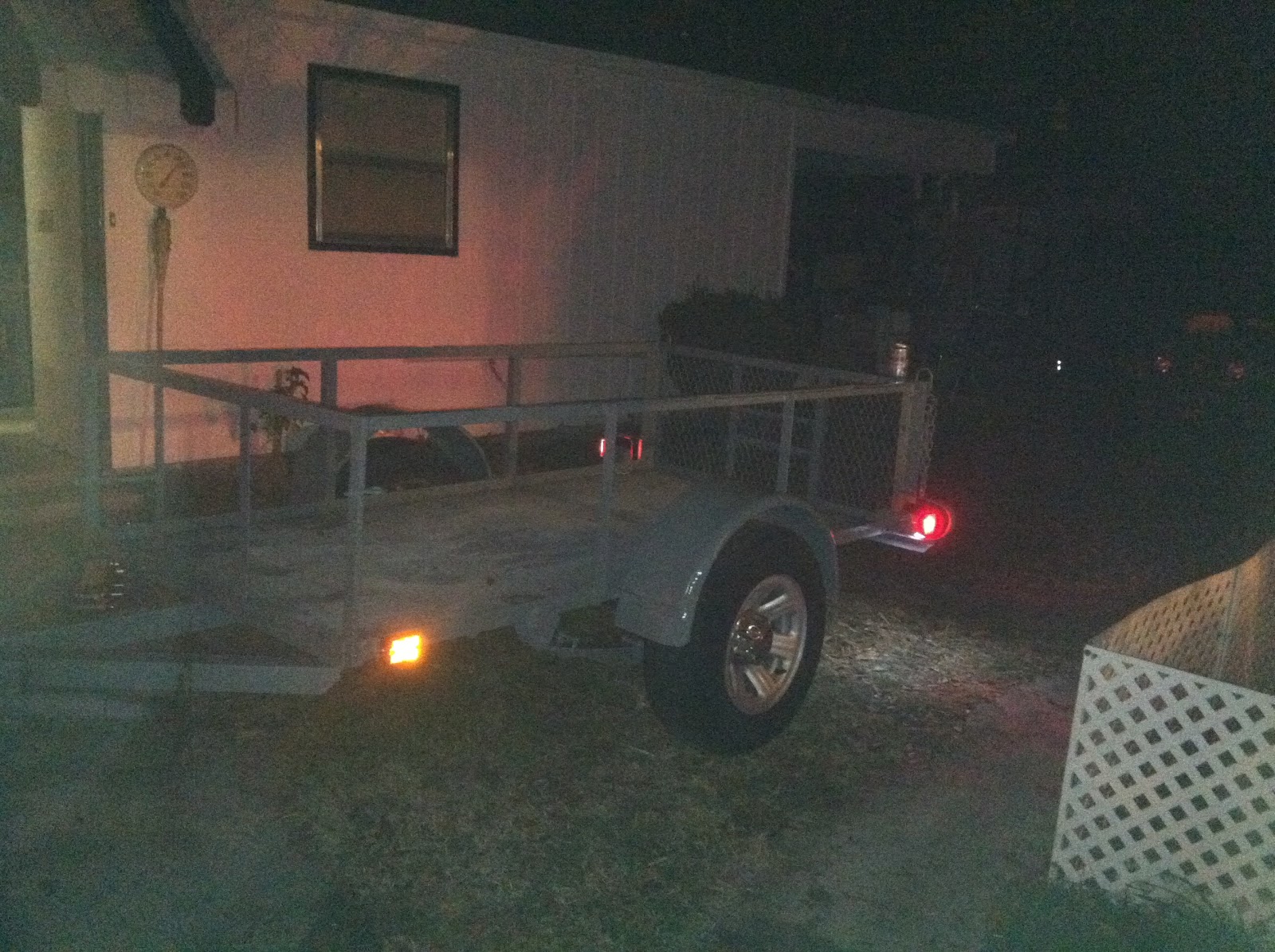 Jethro's Garage Free Small utility trailer near FINISHED!