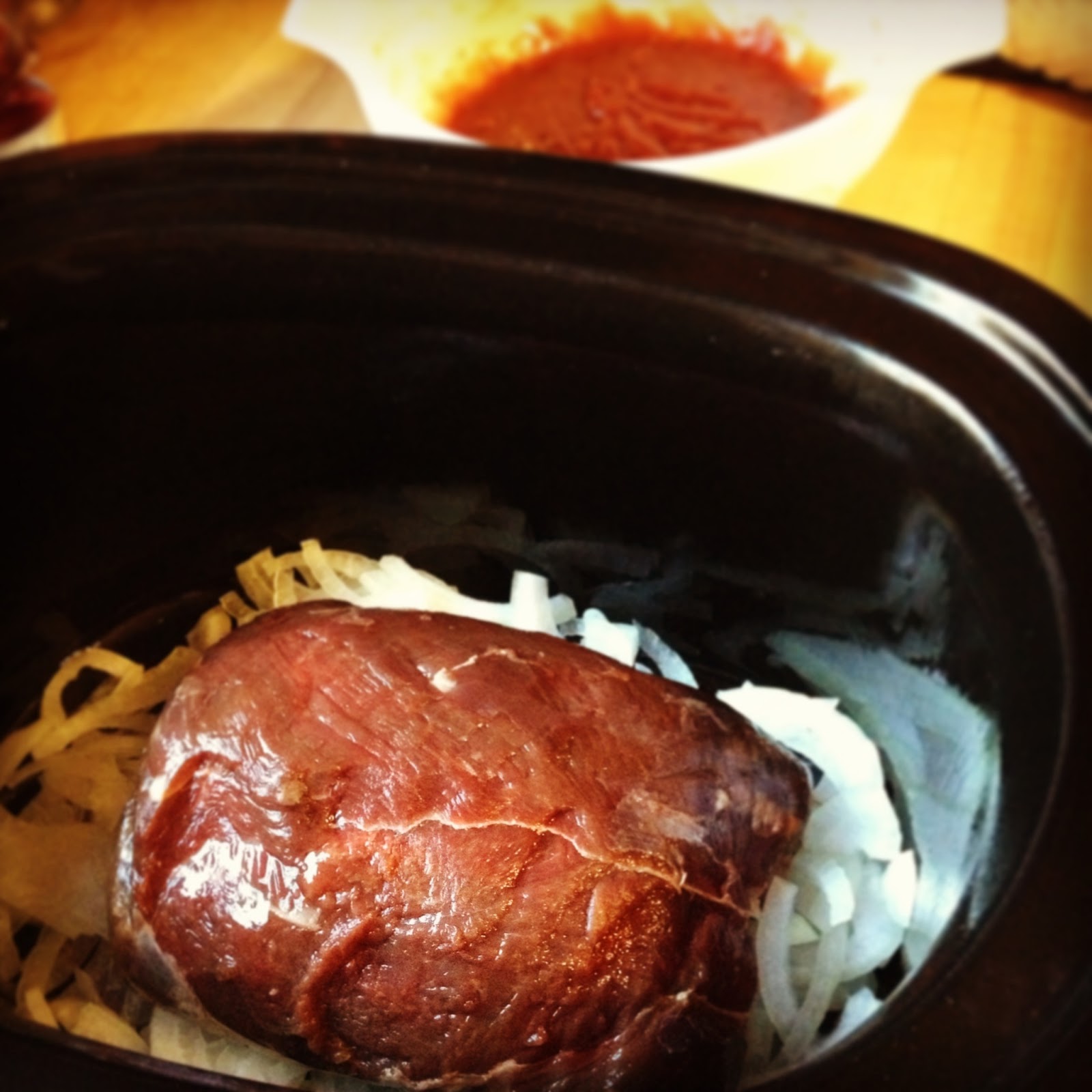 Fatback and Foie Gras Slow Cooker Venison Barbecue Recipe (DeerBQue)