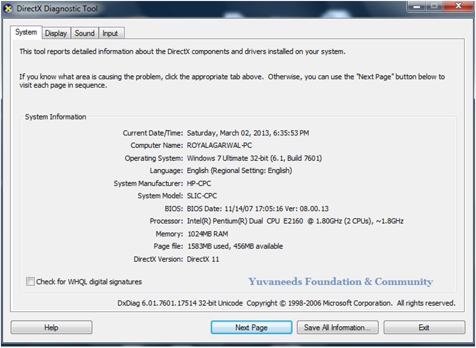 How To Check Graphics Card Memory Size In Your Computer Yuvaneeds