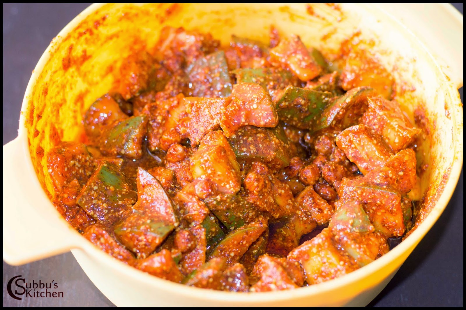 Avakkai Pickle Recipe Cut Raw Mango Pickle Recipe Hot Mango Pickle