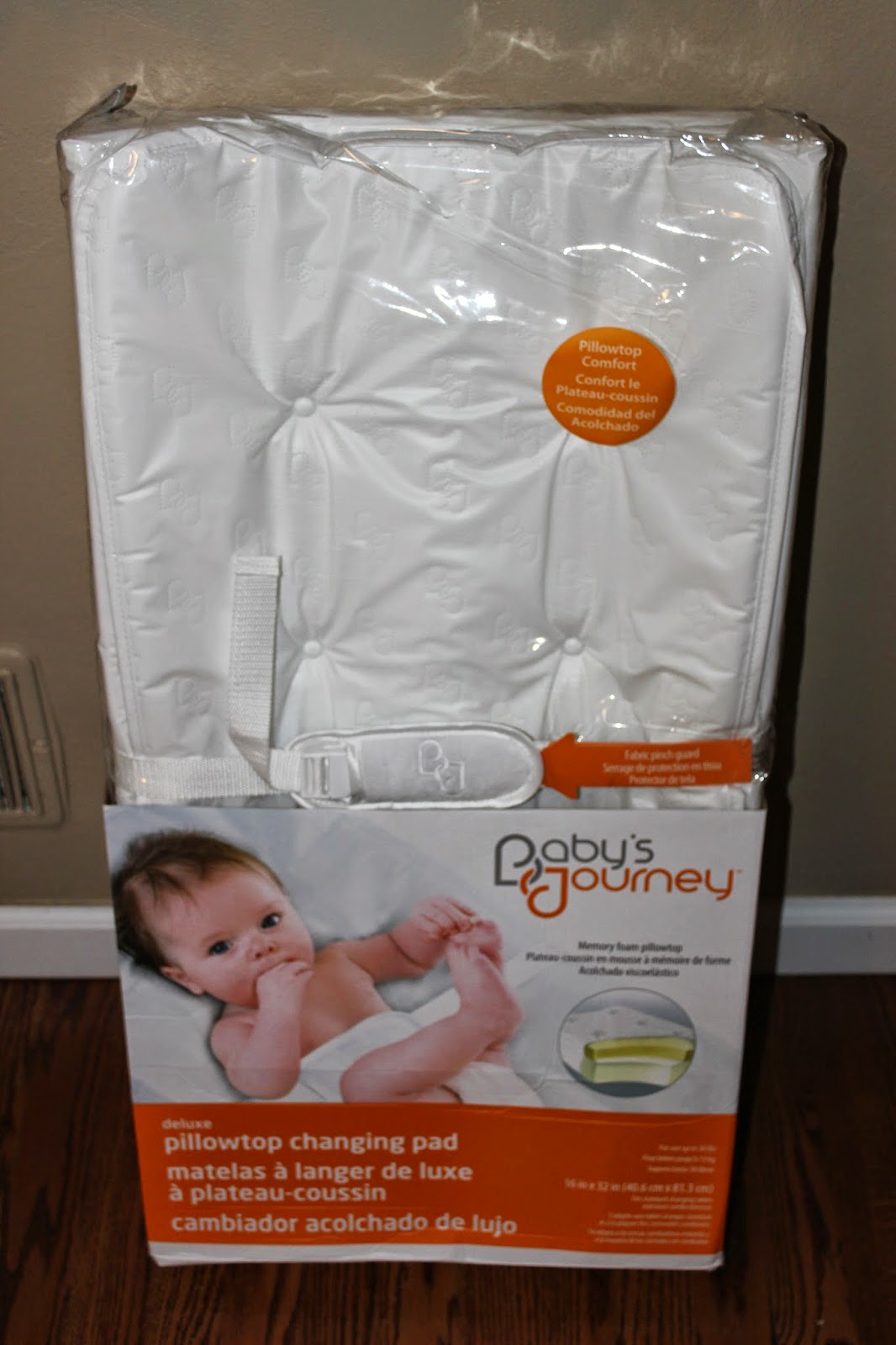 Trying To Go Green Baby's Journey Pillowtop Changing Pad Review & Giveaway