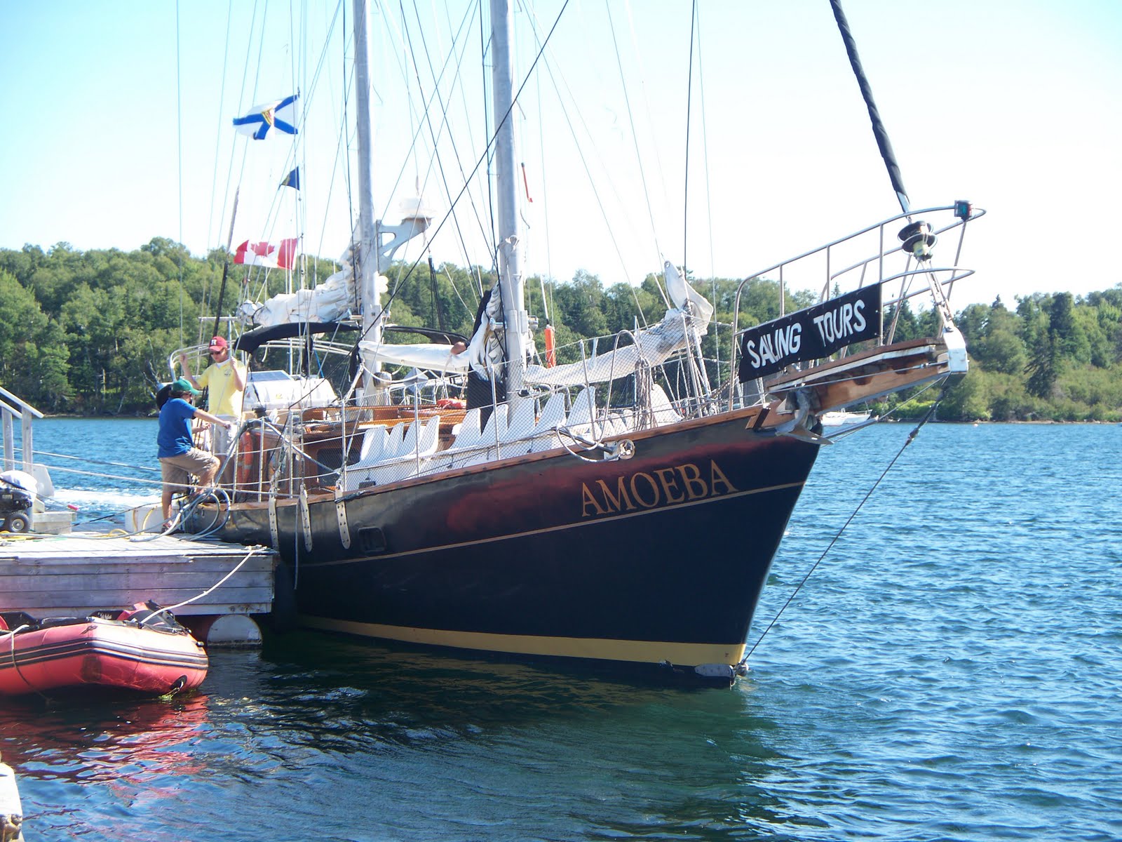 Bum's Rest Sailing on the Bras d'Or Lake