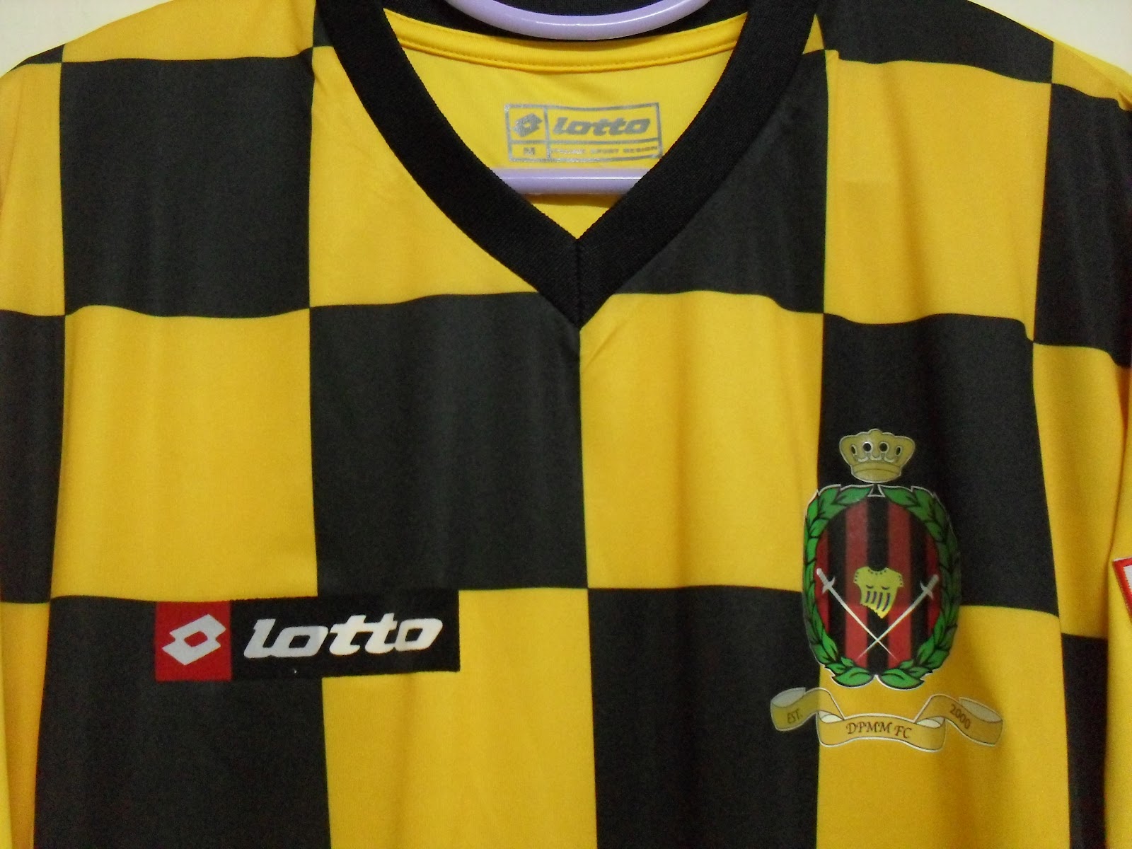 My Football Jersey Collections: #27 Brunei DPMM FC (Away, 2012 S.League) 