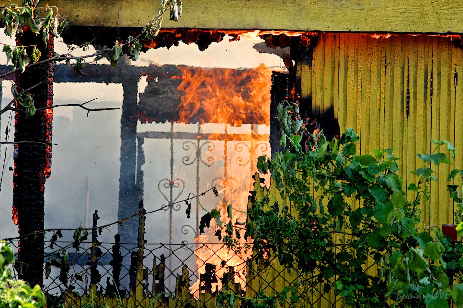 Bernau: Grosseinsatz der Feuerwehr - Bungalow Brand... 15 Bernau LIVE - Dein Stadtmagazin für Bernau bei Berlin