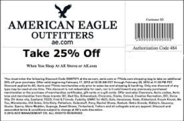 American Eagle Printable Coupons October 2015 - Info Printable Coupons ...