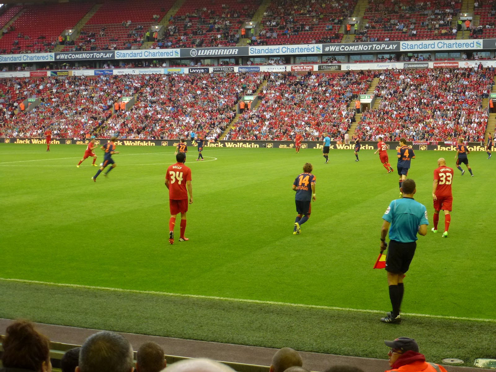 Naka Net 12 13プレシーズンマッチ リバプールvsレヴァークーゼン アンフィールド