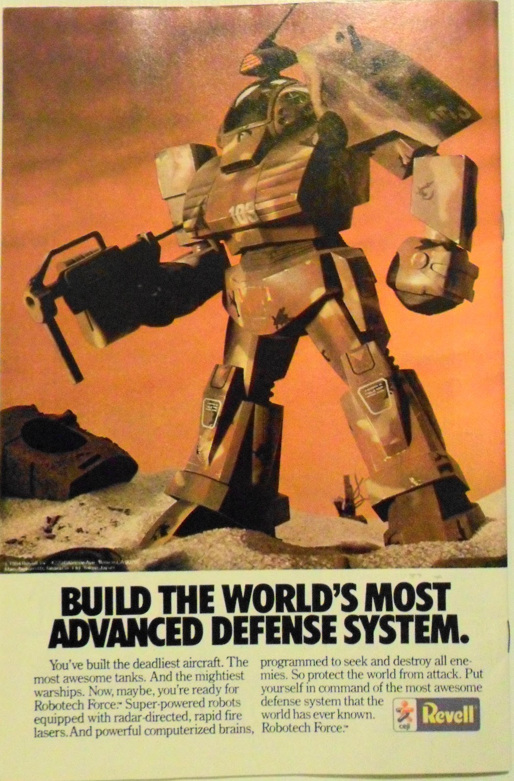 Future War Stories FWS Military SciFi Toys The Matchbox ROBOTECH Toy